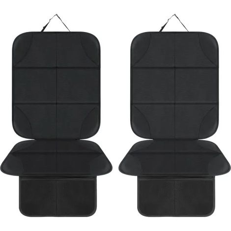 Protections de Sièges de Voiture - NETBOAT - Set de 2 - Compatible ISOFIX - Taille Universelle - Noir (1/5)