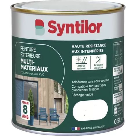 Peinture Multi-Matériaux Extérieure SYNTILOR Blanc 0,5 L (1/3)
