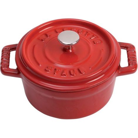 Mini Cocotte Céramique 10 cm Rouge
