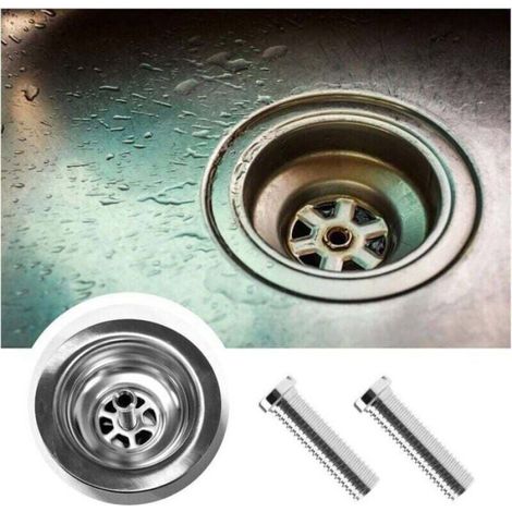 Vis Crépine Évier - Acier Inoxydable 304 - M12 x 45 mm - Pour Crépine Cuisine - 2 Pièces (1/4)