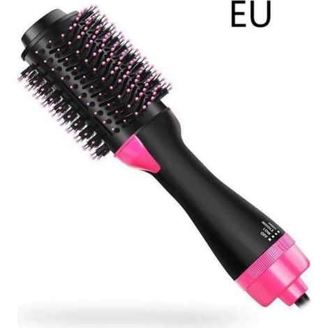 SABIR-Brosse séchoir à cheveux - Ion - Tout-en-un - Lisseur - Volumateur - 1000 W - 3 réglages de température (1/4)