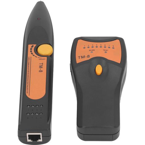 RJ45-Netzwerkkabeltester, RJ11-Kabelsuchgerät, Telefon- und Internet-Locator, Diagnosewerkzeug. (1/5)