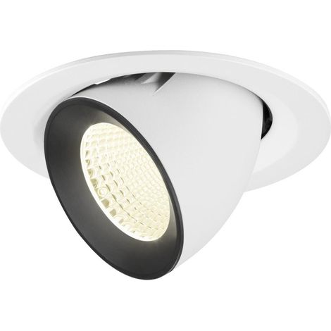Spot encastré Numinos Gimble M blanc/noir 4000K - 40 deg - 1009589