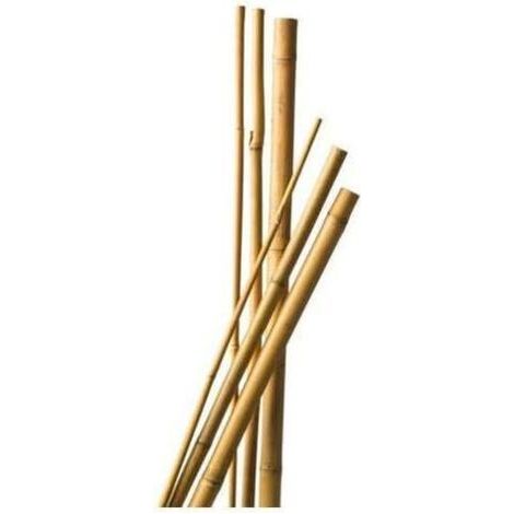 Lot de 10 Tuteurs Bambou 120 cm diam 6-8 mm (1/2)
