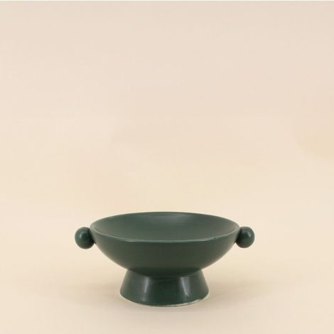 Coupe sur pied en céramique 19x8cm (1/4)