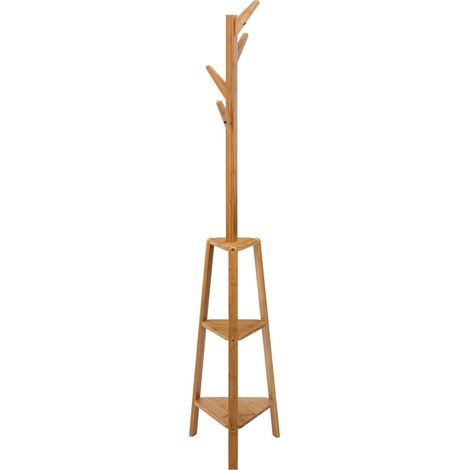 Garderobenständer Baum, Bambus, H. 177 cm (1/4)