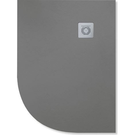 Receveur de douche 90x120cm extra plat CURVATIA en résine 5 coloris