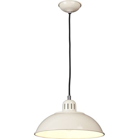 Elstead Franklin - 1 Light Dome Deckenanhängercreme, E27 (1/4)