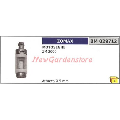Filtro olio ZOMAX per motosega ZM 2000 029712