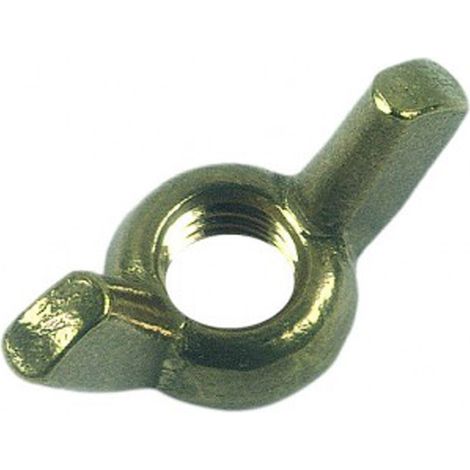 Écrou à oreilles forme américaine Laiton - 6 mm - BIVI (1/2)