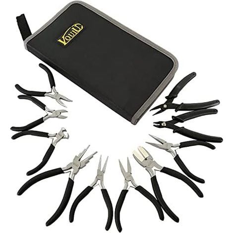Set of 10 jewelry pliers - Jewelry making tools (1/5)