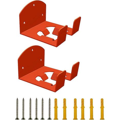 Wandhalterung für Rasentrimmer, 2 Stück