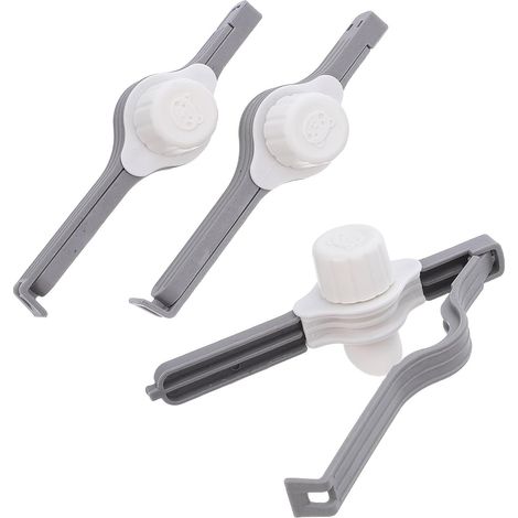 Clips de fermeture en plastique, lot 3, sacs alimentaires (1/5)