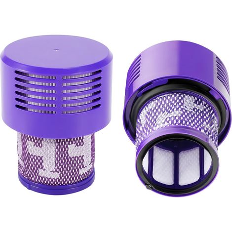 YanBan Lot de 3 filtres de rechange compatibles avec Dyson les aspirateurs V10 Cyclone Series Absolute Animal Motorhead Total Clean, SV12 (1/4)