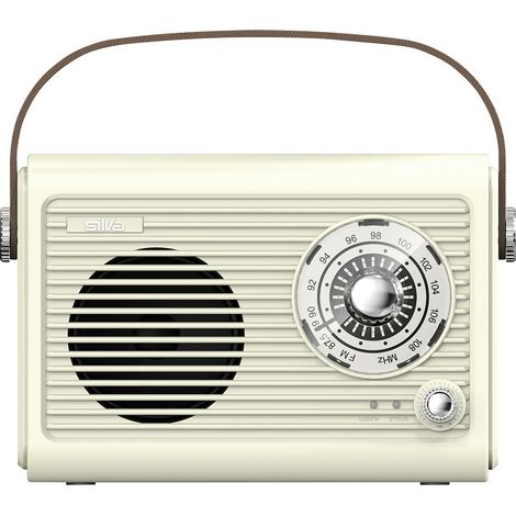 Silva Schneider Mono 1966 BT beige Tischradio FM Beige (1/2)