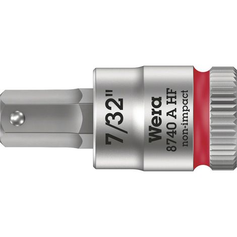 Wera 8740 A 05003387001 Innen-Sechskant Steckschlüsseleinsatz 7/32" 1/4" (6.3 mm) (1/5)