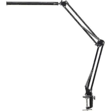 Lampe de bureau LED à bras long et pliable, 3 modes d'éclairage, 30 niveaux de luminosité (1/4)