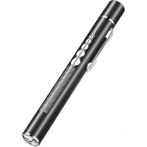 Lampe stylo portable à double source lumineuse LED rechargeable (1/5)