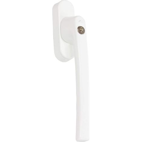 Poignée Patio Z avec verrouillable, couleur blanc circulation, longueur du stylo 35 mm 1 clé (1/4)