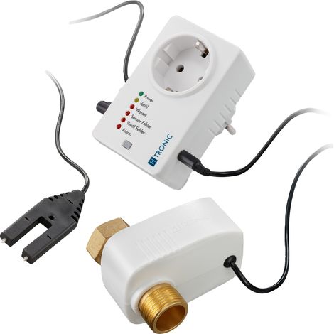 H-TRONIC Disjoncteur anti-inondation WSS 1, 1114725, capteur externe, via prise électrique