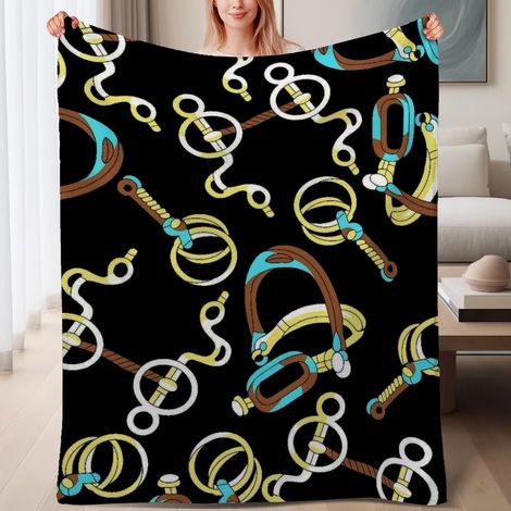 Couverture de lit en polaire, couverture légère et cosy en microfibre pour le printemps, décoration de chambre, cadeau pour femmes hommes, 6080 pouces (1/4)