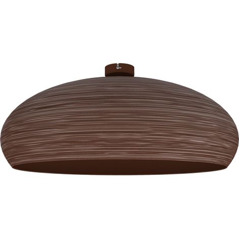 LUMICOM  UFO Plafoniera, 1xE27, max 42W, metallo, corten, D.60cm (1/2)