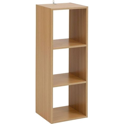Tasso 3 estantes, efecto madera natural - 5five (1/5)