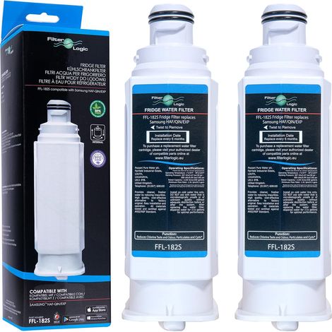 2x Filtre à eau pour Samsung avec HAF-QIN/EXP HAFQIN (1/5)