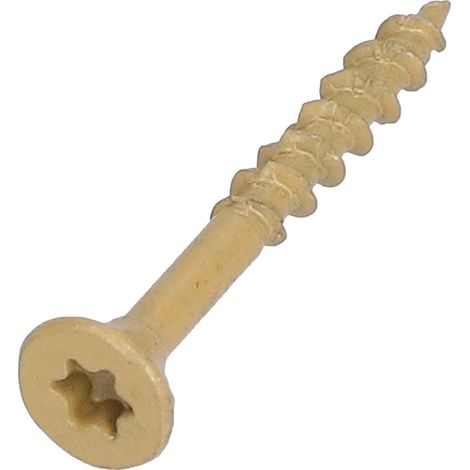 100 vis à tête fraisée ronde T25 à denture demi-étoile pour le travail du bois, 4,2 x 32 mm (1/5)