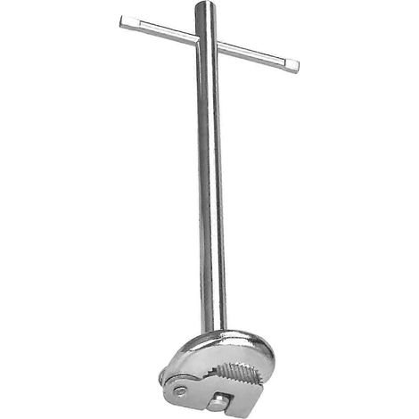 Beckenschlüssel mit verstellbarer Backe, Klempnerschlüssel-Werkzeugzubehör, Backenverstellung von 3/8 Zoll bis 1 1/4 Zoll, vielseitig einsetzbar für beengte Platzverhältnisse-Wrench (1/5)