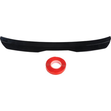Eosnow Heckscheiben-Dachspoiler-Visierabweiser, universelle Passform, reduziert den Widerstand, obere Lippenleiste, glänzend schwarz (1/5)