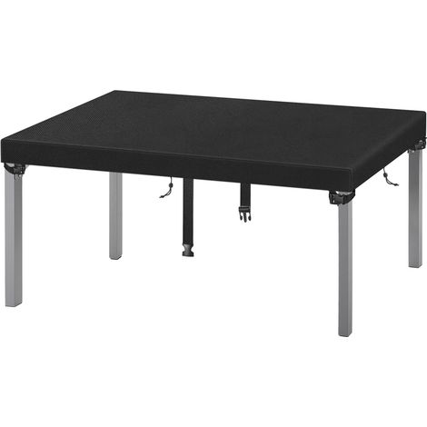 – Housse pour table de jardin noire 180x100x15 cm - Ensemble de couverture de table de patio, imperméable, tissu Oxford 420D (1/5)