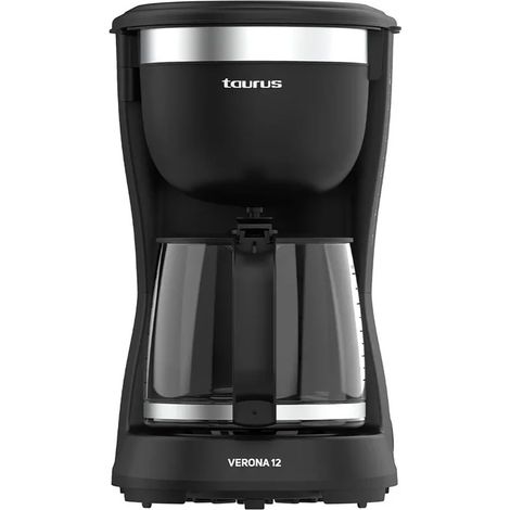 Kaffeemaschine Taurus Verona 12 schwarz 680 W 1 25 L