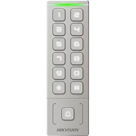 Hikvision DS-K1T809MX terminale di controllo accessi in metallo robusto