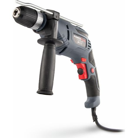 Perceuse à Percussion Électrique en 1 : Perçage et Perçage à Percussion, Perceuse Filaire de 600 W et 3 Nm, Vissage à Gauche et à Droite, 1 Accessoire (1/3)