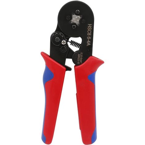 Pinza crimpatrice multifunzione per cavi a cricchetto