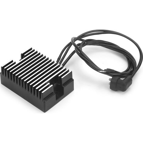 Régulateur de tension redresseur en alliage d'aluminium 74519‑88 H1988 compatible modèles Big Twin 1989-1999 (1/5)