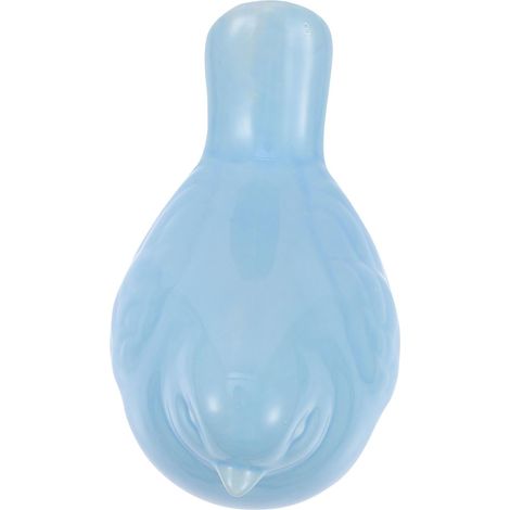 Ornement de Pie en Céramique Bleu, Décoration de Table Maison, Figurine Moderne au Finition Délicat, (1/5)