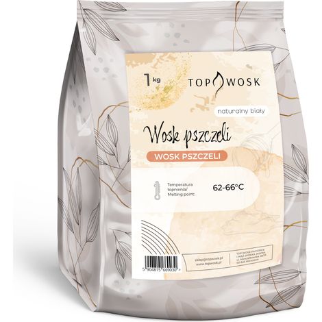 Cera d'api bianca naturale 1 kg