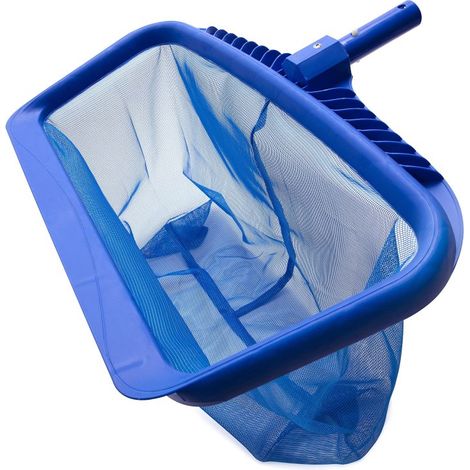 Red recogehojas para piscinas, red recogehojas para piscinas, red recogehojas robusta de 50 cm, red recogehojas estable, red recogehojas profunda con marco reforzado (1/5)