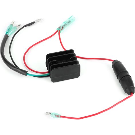 Régulateur Redresseur Externe 6G1-81970-61 Compatible Yamaha 25-70 CV 1984-2001 Pièce Moteur (1/5)