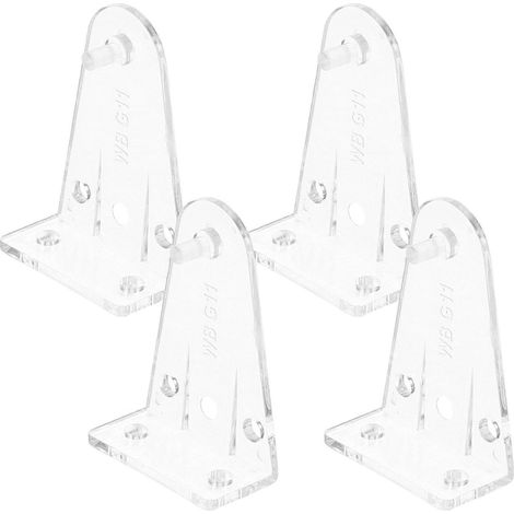supports de fixation pour stores, clips de maintien pour rail inférieur de store, supports transparents pour le bas des stores