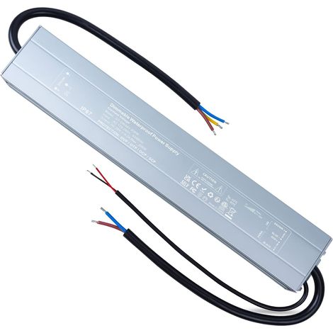 Transformateur 220V 24V Dimmable IP67 Alimentation LED 200W 8.33A (1/5)