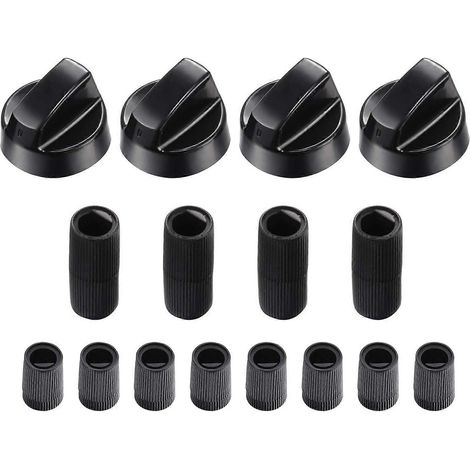 Boutons de four et de cuisinière, boutons de commande, boutons modernes, ensemble de boutons de remplacement, boutons de commande pour appareils électroménagers, parfaits pour (1/5)