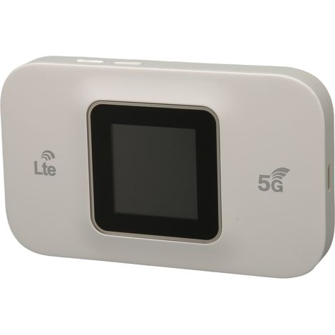 Routeur 4G Portable WiFi, Hotspot Mobile Supportant 10 Appareils, Modem LTE Mini avec Fente Carte SIM pour Windows et Linux