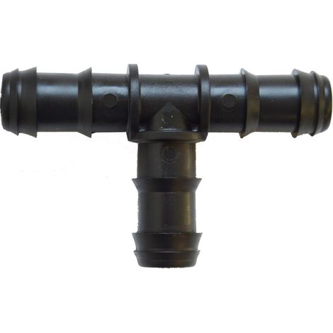 50 Goutteur, tuyau 16 mm, 2 anneaux sécurité, polypropylène noir, irrigation jardin (1/5)