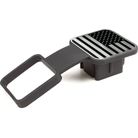 1 cache-attelage argenté de 51 mm, protection anti-poussière pour attelage (1/4)