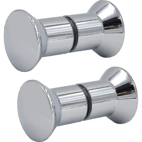 Türgriff aus Edelstahl, Spülbeckenknopf, Griff aus verchromter Aluminiumlegierung, komplett aus Aluminium (1/5)