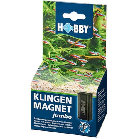Hobby 61650 Magnete con lame per acquari, Nero (1/3)