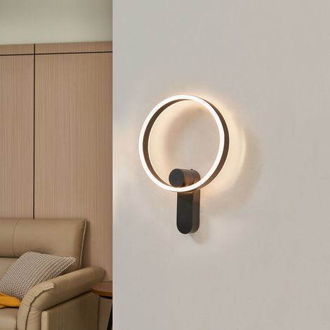 [GEBRAUCHT] B-Ware Lucande Yekta Led Wandlampe Wandleuchte Wandlicht Leuchte Led Direkt 18 W Schwarz
